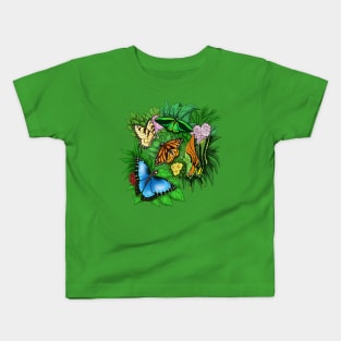 Butterflies Kids T-Shirt